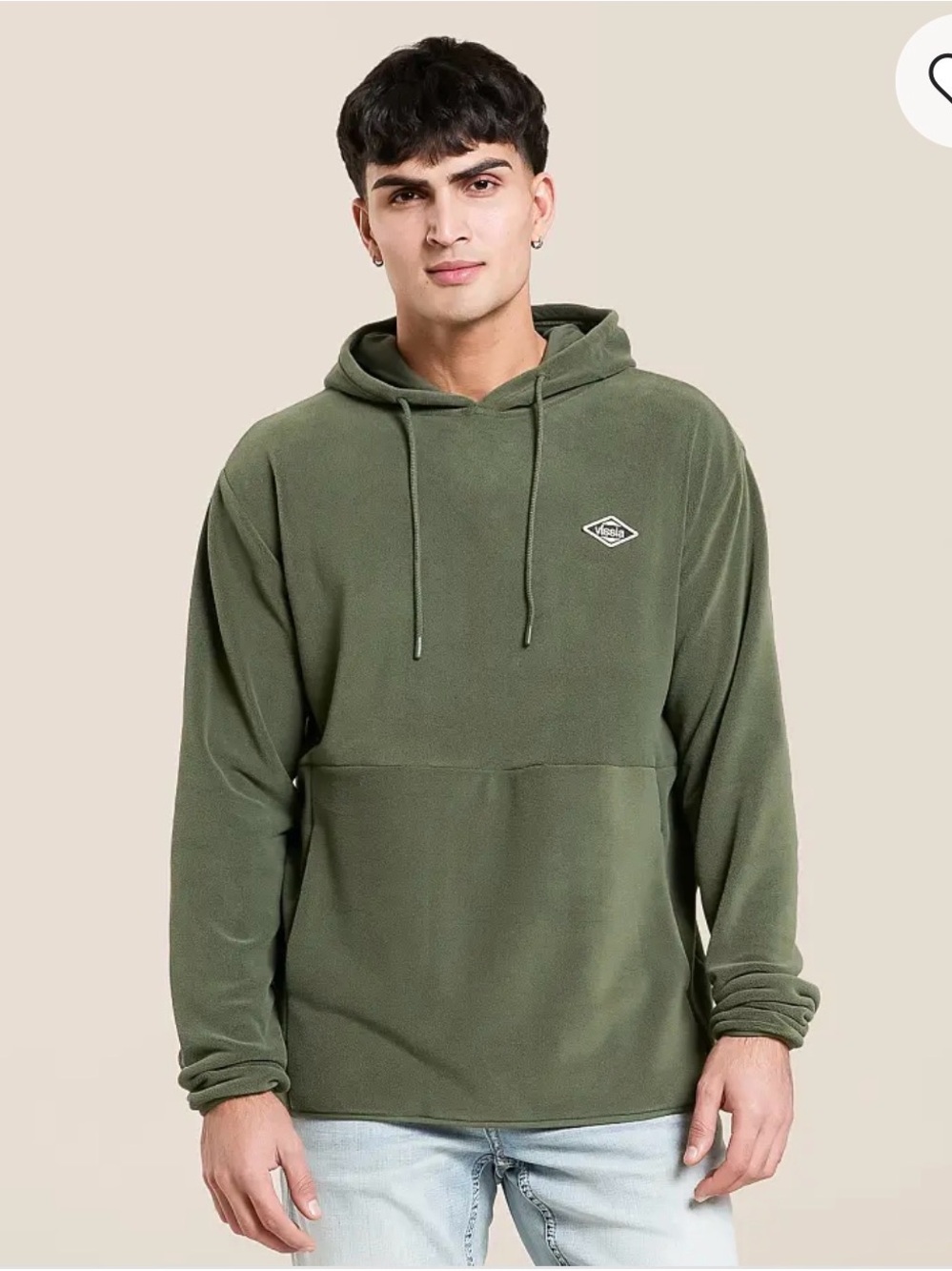 Vissla Mens Polar Fleece Hoodie